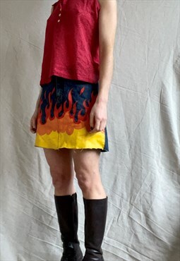 Vintage Y2K Denim Skirt 