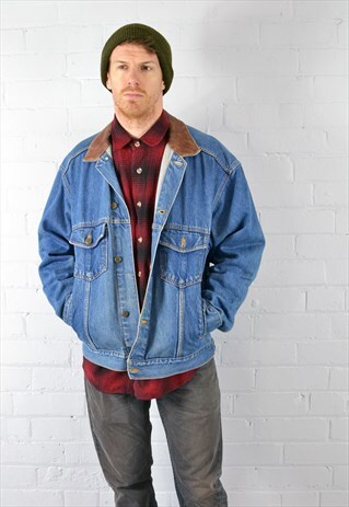 MID BLUE DENIM JACKET
