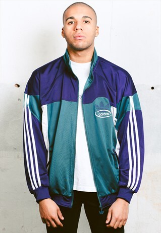 VINTAGE BOLD ADIDAS TRACK JACKET