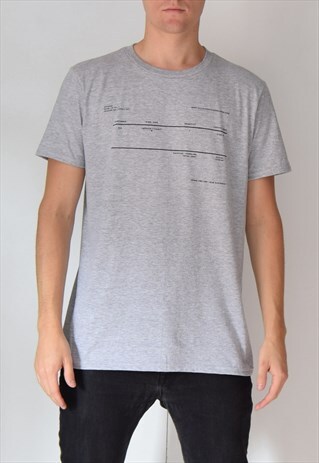 GREY INVOICE T-SHIRT