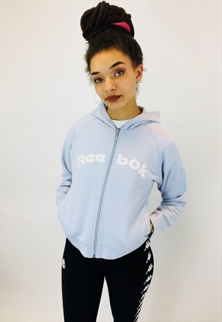 REEBOK SPELLOUT EMBROIDERED HOODIE