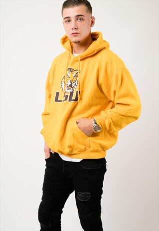 VINTAGE LSU CHAMPION COLLEGE HOODIE