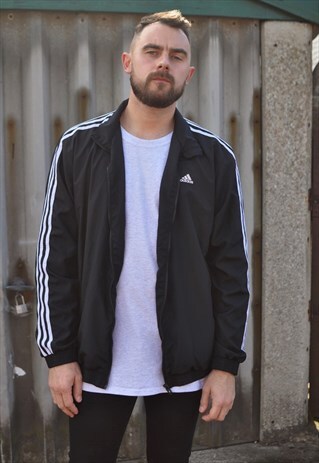 VINTAGE 90'S ADIDAS WINDBREAKER SHELL JACKET