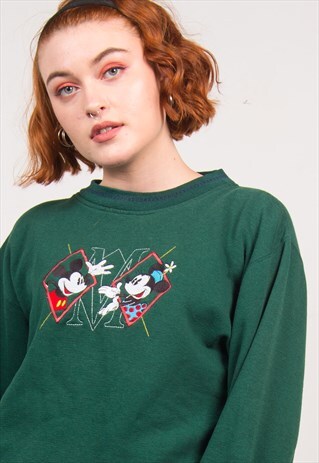 DISNEY MICKEY & MINNIE MOUSE SWEATSHIRT
