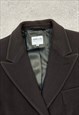 ARMANI COAT VINTAGE WOOL MAC CAR TRENCH 90S TAILORED