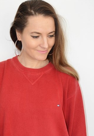90S TOMMY HILFIGER VINTAGE JUMPER/SWEATSHIRT