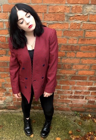 VINTAGE DOUBLE BREASTED BLAZER