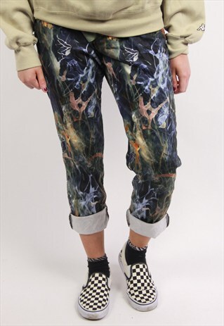 VINTAGE PATTERNED TROUSERS