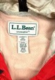 VINTAGE L.L.BEAN STOWAWAY HOODED RAINCOAT COAT M BV16158