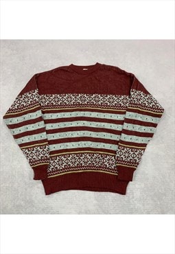 Vintage Knitted Jumper Men's L