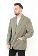 BLAZER TWEED JACKET MADE IN CANADA WOOL SUIT EU 56 COAT