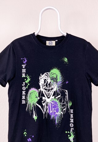 VINTAGE DC COMICS THE JOKER T-SHIRT BLACK SMALL
