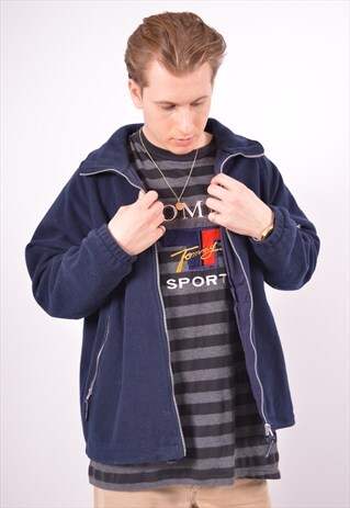 VINTAGE POLO RALPH LAUREN SHIRT BLUE