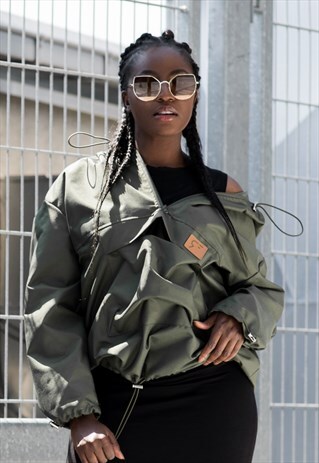 KHAKI SOFTSHELL HOODIE