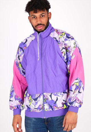 VINTAGE SHELL PATTERN JACKET NJ964