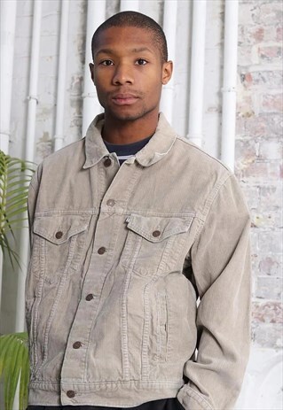 VINTAGE LEVIS DENIM JACKET BEIGE