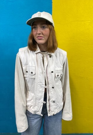 VINTAGE DENIM UTILITY GILET