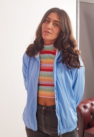 VINTAGE RALPH LAUREN LIGHT WEIGHT JACKET BLUE