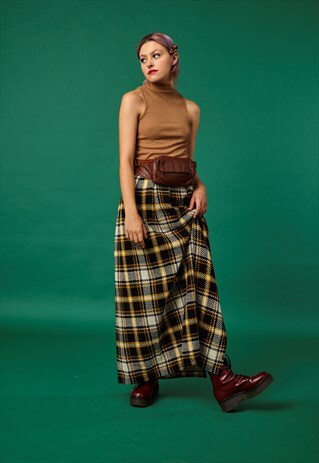 VINTAGE BROWN LEATHER BUM BAG