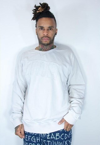 PUMA EMBROIDED VINTAGE SWEATSHIRT