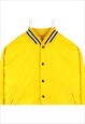 VINTAGE 90'S AMERICAN FIT VARSITY JACKET NYLON BOMBER BACK