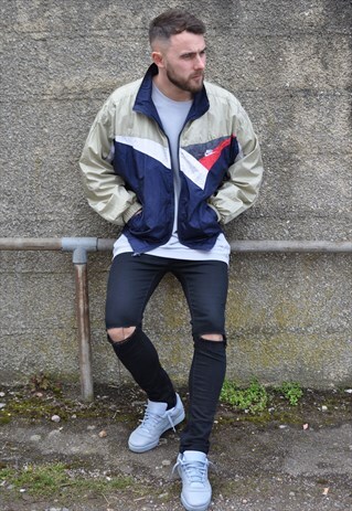 VINTAGE 90'S NIKE WINDBREAKER SHELL JACKET