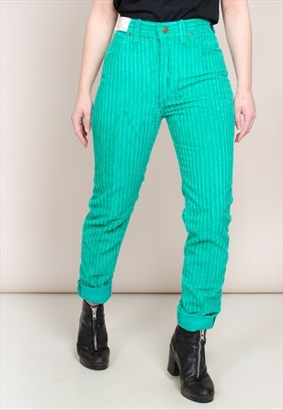 VINTAGE 80S CORDUROY SKINNY LEE JEANS