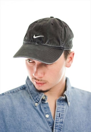 VINTAGE NIKE LOGO BASEBALL CAP 90S X 3.4