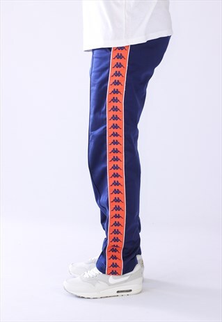VINTAGE MENS KAPPA STRIPES MENS TRACK SUIT SPORT PANTS