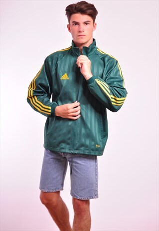 VINTAGE ADIDAS ZIP UP RETRO 90S TRACK JACKET