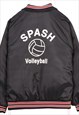 VINTAGE 90'S NORTH TRAIL VARSITY JACKET NYLON BOMBER BUTTON