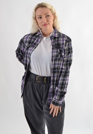 CHECK FLANNEL SHIRT GRS1373