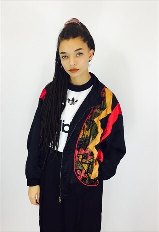 VINTAGE 80S RAVE WINDBREAKER JACKET