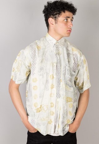 VINTAGE PATTERN SHIRT PTS134