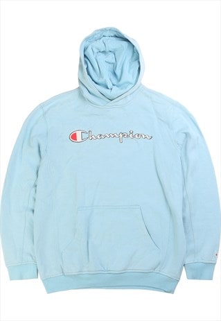 VINTAGE 90'S CHAMPION HOODIE SPELLOUT HEAVYWEIGHT PULLOVER