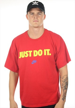VINTAGE 90S NIKE JUST DO IT T SHIRT TEE