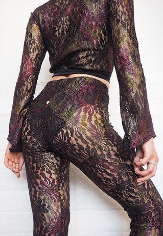 RAINBOW LACE FESTIVAL FLARES