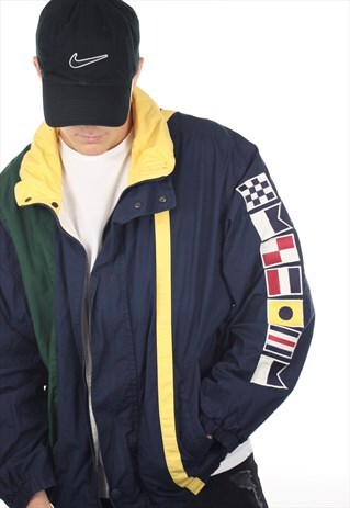 VINTAGE NAUTICA SAILING WINDBREAKER JACKET