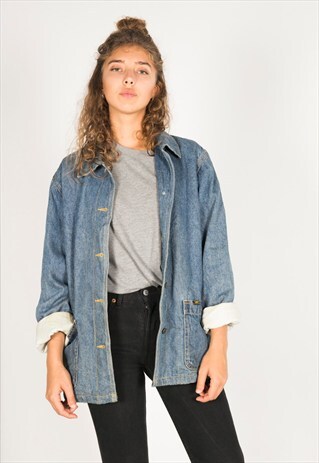 VINTAGE 80S LEE WINTER BLANKET JACKET / R2100R158