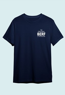 The Original Berf of Chicagoland print Navy t-shirt