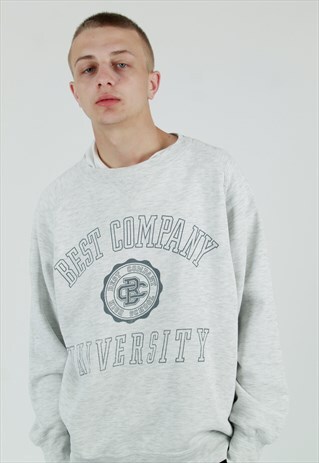 80S BEST COMPANY BY OLMES CARRETTI SWEATSHIRT MADE IN ITALY