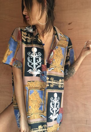 OVERSIZED RETRO 90S 80S VINTAGE UNISEX FESTIVAL SHIRT