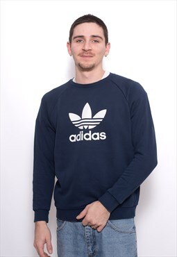 Modern/Y2K Adidas Trefoil big logo Sweatshirt pullover