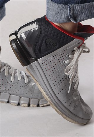 ADIDAS ADIPRENE HI TOP TRAINERS UK 10, US 10.5 (A53O)