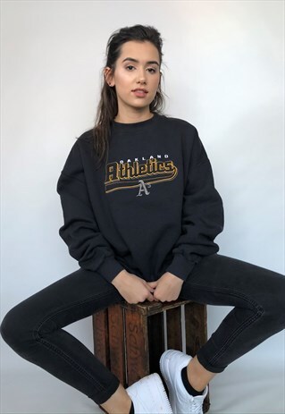 LEE OAKLAND ATHLETICS NBL SWEATSHIRT SWEATER JUMPER BASEBALL