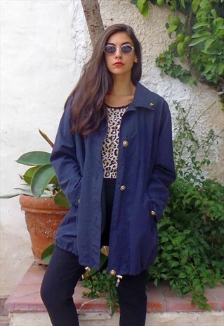 VINTAGE BLUE OVERSIZED JACKET