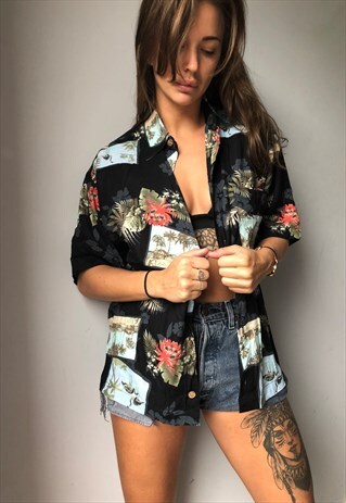 OVERSIZED RETRO 90S 80S VINTAGE UNISEX FESTIVAL SHIRT