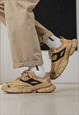 GRUNGE SNEAKERS CHUNKY SOLE SKATER SHOES PLATFORM TRAINERS 