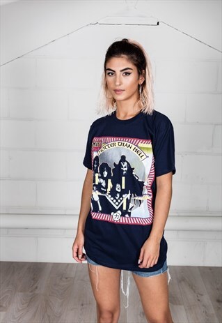 KISS HOTTER THAN HELL UNISEX T-SHIRT
