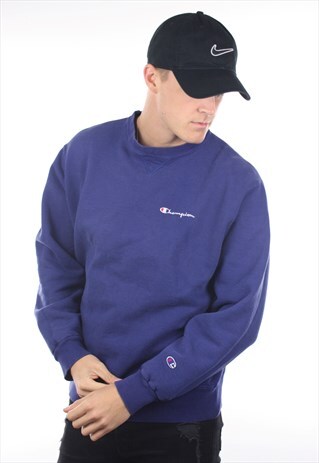 VINTAGE CHAMPION USA SMALL LOGO SWEATSHIRT JUMPER